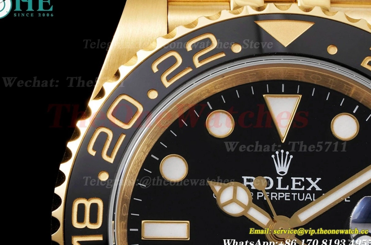 VR3285 126718 Master Jub GRNR APF Black YG YG Dial GMT II 0220